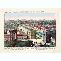 Prospect der Überbleibssel von altem Rome. - Vue du Reste des Antiquites a Rome.