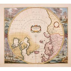 Poli Arctici, et circumiacentium terrarum descriptio novissima. . .