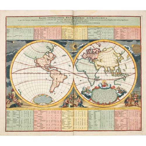 Old map image download for Basis Geographiae recentioris astronomica..