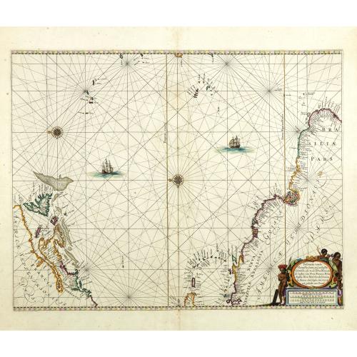 .Pascaerte vande Vlaemsche, Soute, en Caribesche Eylanden, als mede Terra Nova,. . .