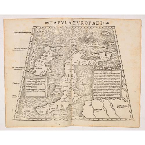 Old map image download for Tabula Europae I (Great Brittain)