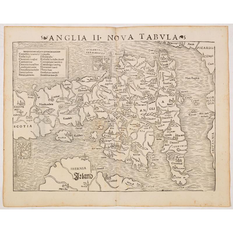 Anglia II Nova Tabula (British Isles)