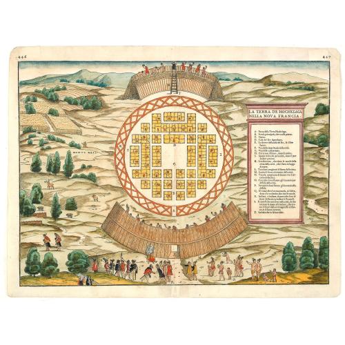 (MONTREAL). La Terra de Hochelaga nella Nova Francia.