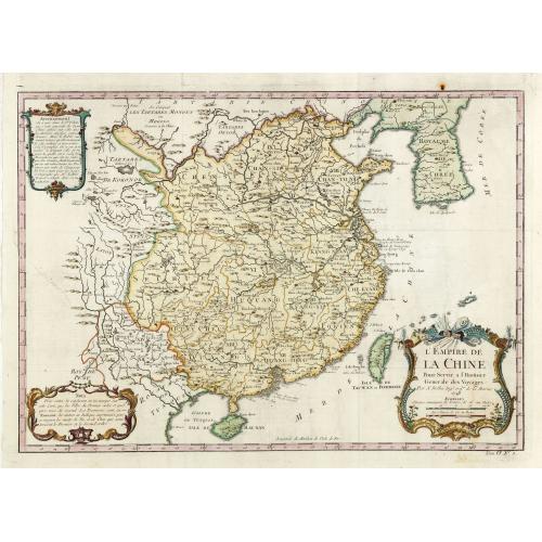 Old map image download for L'Empire de la Chine.