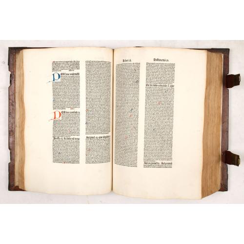 Quaestiones quodlibetales. Edited by Thomas Penketh. [bound with] Quaestiones in quattuor libros Sententiarum Petri Lombardi.