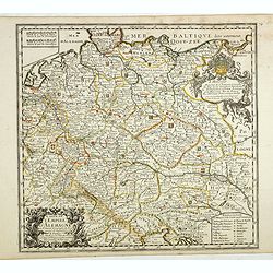 Carte de L'Empire d'Alemagne par P. Duval. . .