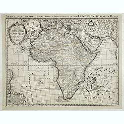 Carte d'Afrique dressée par l'usage du Roy. . .