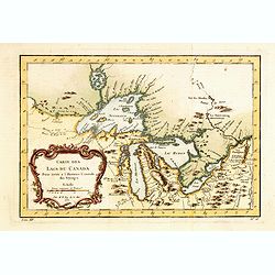 Carte Des Lacs Du Canada Pour sevir a l'Histoire Generale des Voyages.