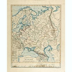 Europaïsches Russland (Manuscript map)