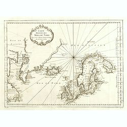 Carte Réduite des Mers du Nord Pour servir a l'Histoire Generale des Voyages.