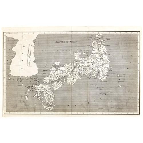 Old map image download for Empire of Japan. (with Korea)
