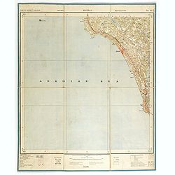 Part of district Malabar. MADRAS NO 49 M11.