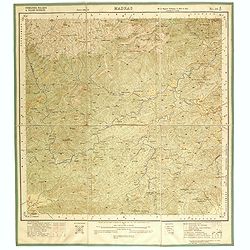 Combatore, Malabar & Nilgiri Districts. MADRAS NO 58 A12.