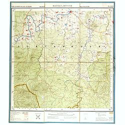 Part of district Malabar and Mysore. MADRAS & MYSORE NO 58 A5.