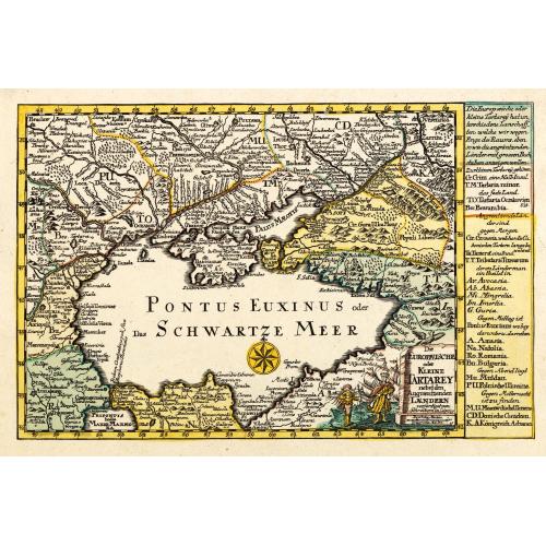 Old map image download for Die Europaeische oder kleine Tartarey, nebst den angraentzenden Laendern. . .