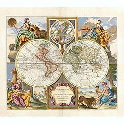 Il Mappamondo o sia Descrizione Generale del Globo Terrestre ed Acquatico.