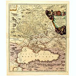 Tabula Geographica qua pars Russiae Magnae Pontus Euxinus seu Mare Nigrum et Tartaria Minor.