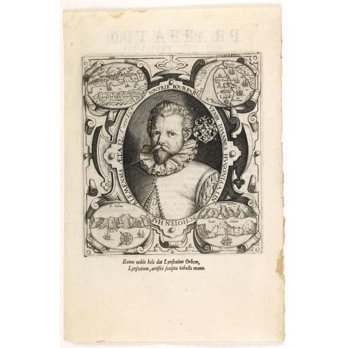 [Portrait of J.H.van Linschoten.]