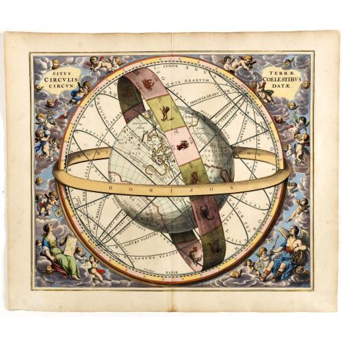 Old map image download for Situs Terrae Circulis Coelestibus circundatae. . .