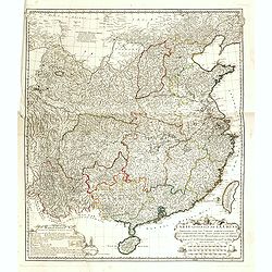 Carte Generale de la Chine Dressée sur les Cartes Particulieres Que l' Empereur Chang-Hi a fait lever sur les lieux..