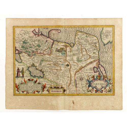 Rare, antique map of Tartaria.