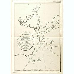 Plan du Port De St. François Situé sur la côte de la CALIFORNIE Septentrionale . . . (San Francisco Bay)