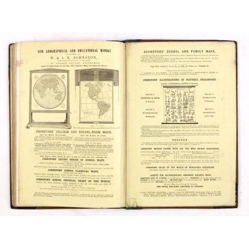 Old map image download for School atlas of astronomy: Comprising, in eighteen plates, a complete series of illustrations of the heavenly bodies. . .