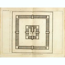 Plan nouveau du temple de Salomon, suivant l'auteur.