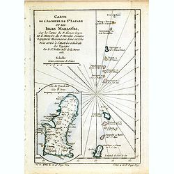 Carte de l'Archipel de St Lazare ou les Isles Marianes.