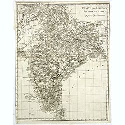 Charte von Ostindien disseits des Ganges im gegenwärtigen Zustande.