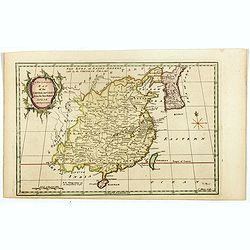A new & accurate map of the Empire of China from the Sieur Robert's Atlas. With improvements.