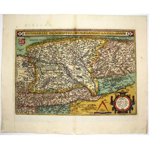 Old map image download for Hungariae Descriptio ..