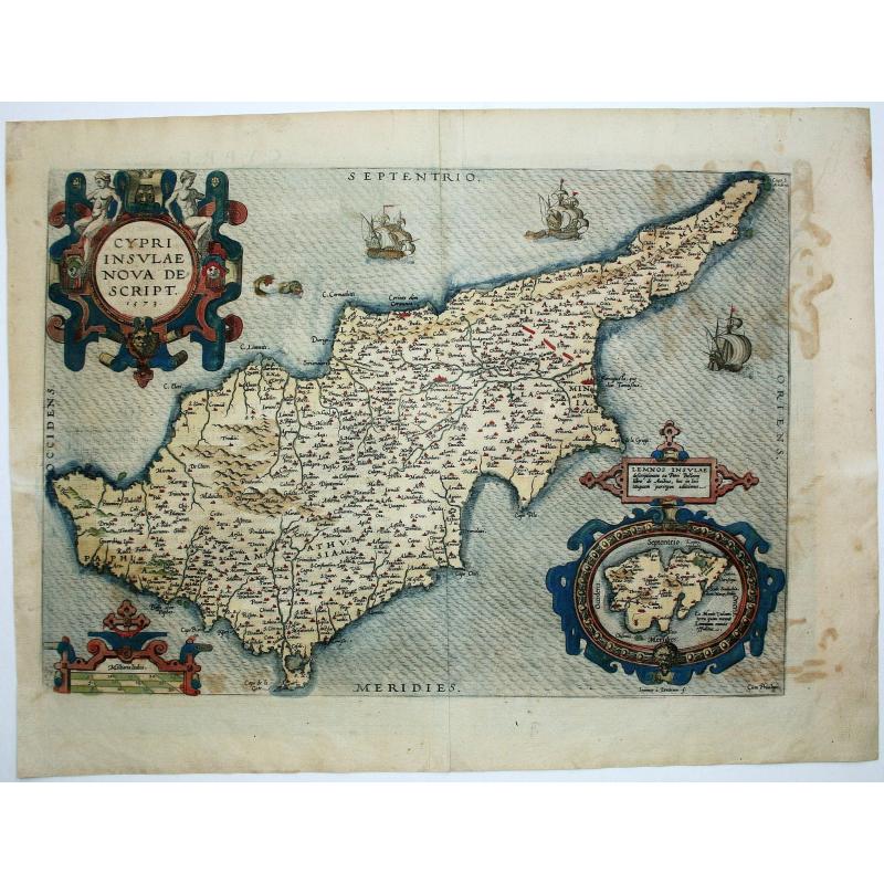 Cypri Insulae Nova descript. 1573.