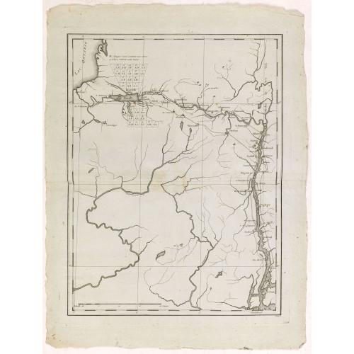 Old map image download for (Map showing the Albany-Oswego waterway)