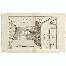 Plan of the city of Philadelphia.