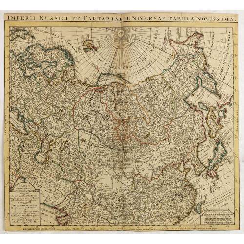 Old map image download for Kaert van Het geheele Russische Keizerryk...