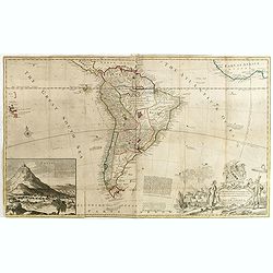 To the right honourable Charles Earl of Sunderland and Beron Spencer of Wormleighton. . . This map of South America. . .