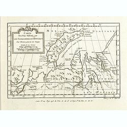 Carte des Païs habités par les Samojedes et Ostiacs, pour l'histoire générale des voyages.