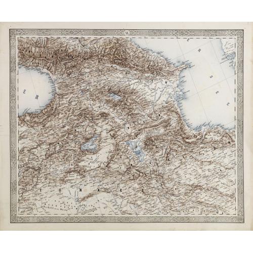 Old map image download for (Map of Armenia and Iran)