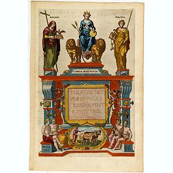 Theatre des principales villes tout l'univers. Second volume. (Title page)