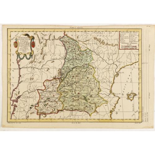 Old map image download for Chorographie de la Vieille et Nouvelle Castille. . .