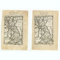 (Two maps) Isle d\'Albion.