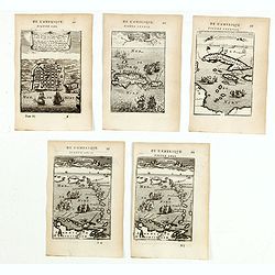 (Five engravings of Caribbean interest from Description de l\'Univers)