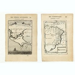 (Two engravings of South American interest from Description de l'Univers)