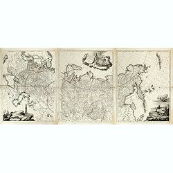 Tabula Geographica Generalis Imperii Russici ad normam novissimarum observatiionum astronomicarum concinnata a Ioh Trescolio et Iac. Schmidio . . . 1782 ( Map in 3 sheets)
