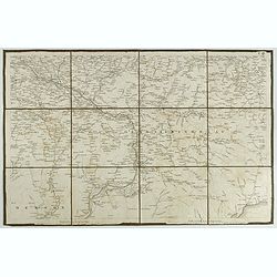 [No title, showing central Ukrainia with Dnieper River and Marioupol in lower right corner. ]