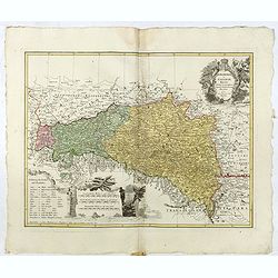 Lubomeriae Et Galliciae Regni Tabula Geographica: Cum Priv. Sac. Caes. Maiestatis Impensis Homannianorum Haeredum . . .