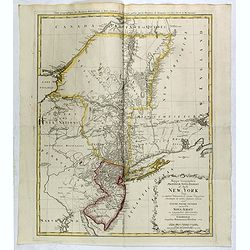 Mappa Geographica provinciae Nova Ebboraci ab Anglis NEW-YORK dictae. . .