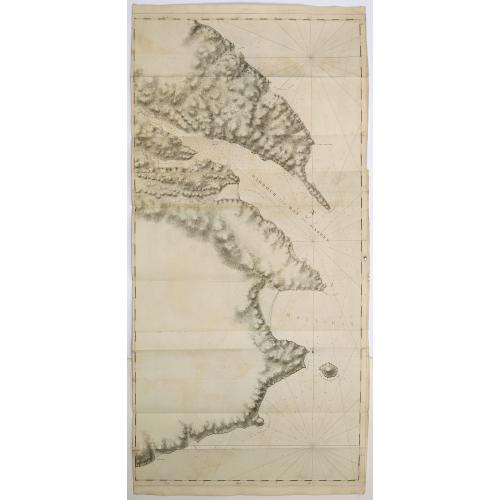Old map image download for [Harbour and bay of Gaspee]