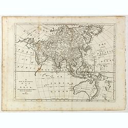 A new & accurate map of Asia, Drawn from the most approved modern maps & charts / by Thos. Bowen.